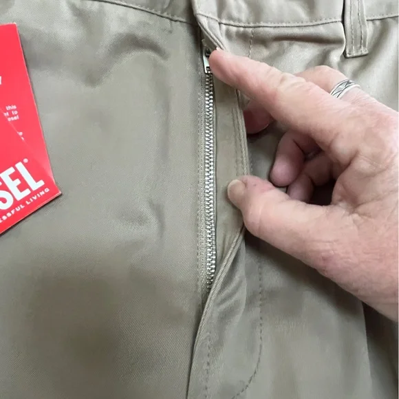 Diesel Tan and Black Men's Pants - Picture 5 of 8